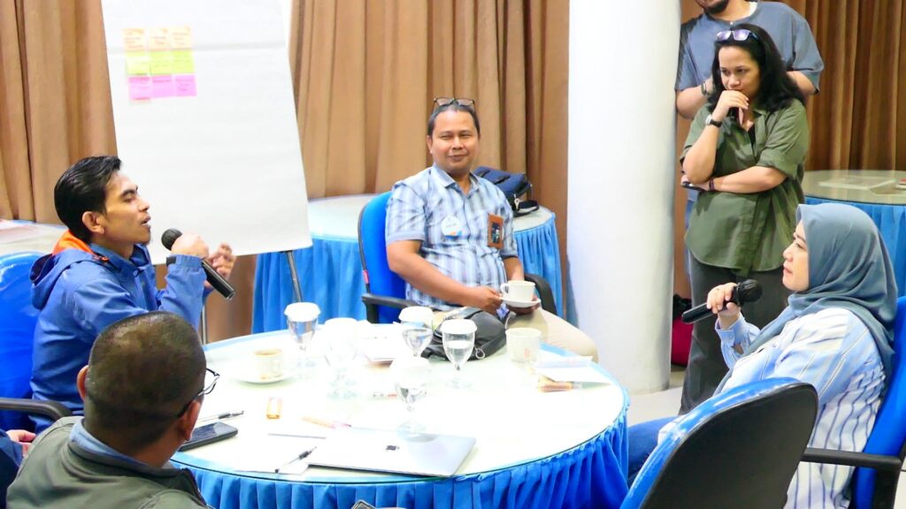 Training Smart Team Synergy – PT PLN Indonesia Power Services 9 Praktik roleplay peserta