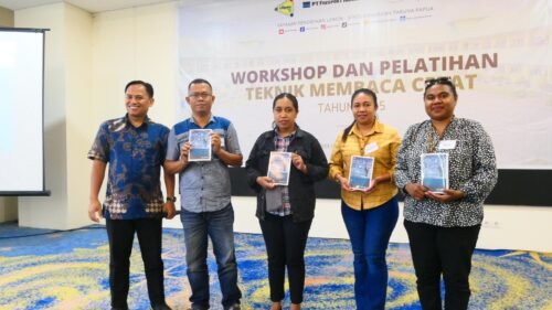 Training Speed Reading for Smart People - Sekolah Asrama Taruna Papua 9 Peserta terbaik training