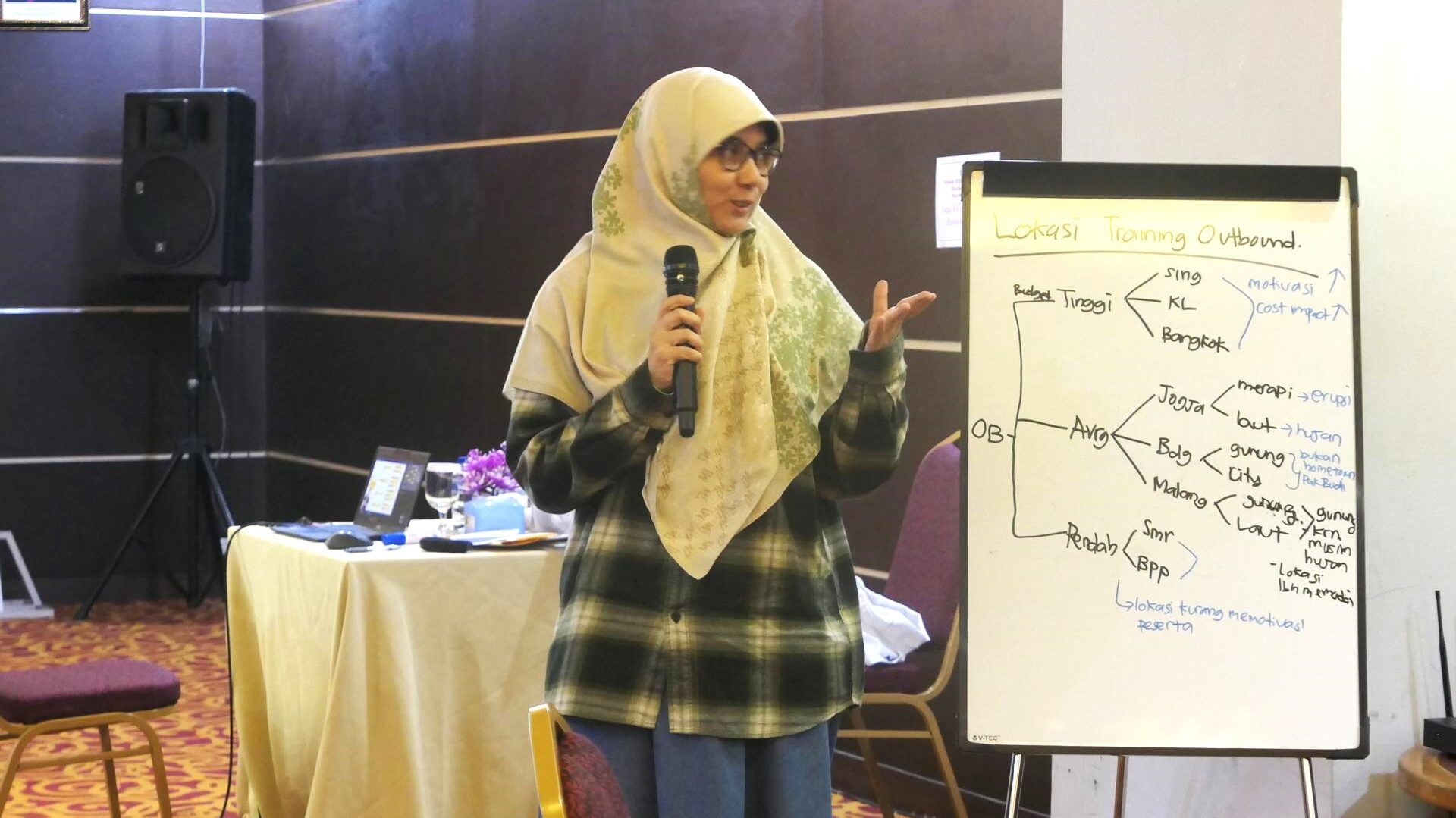 Sesi presentasi strategi eksekusi