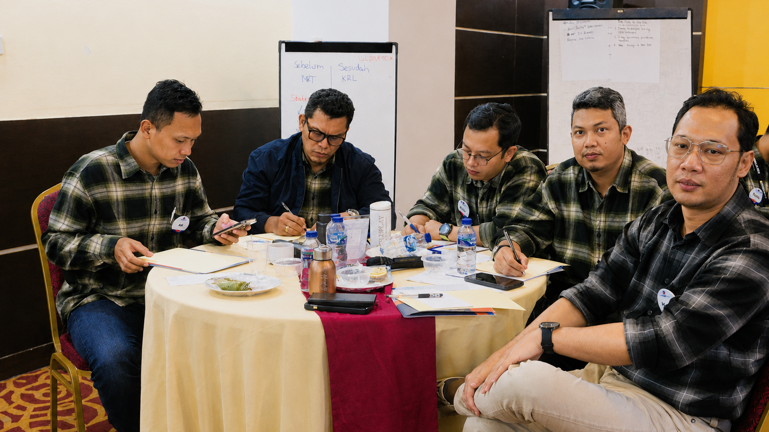 Pengerjaan tugas dari trainer