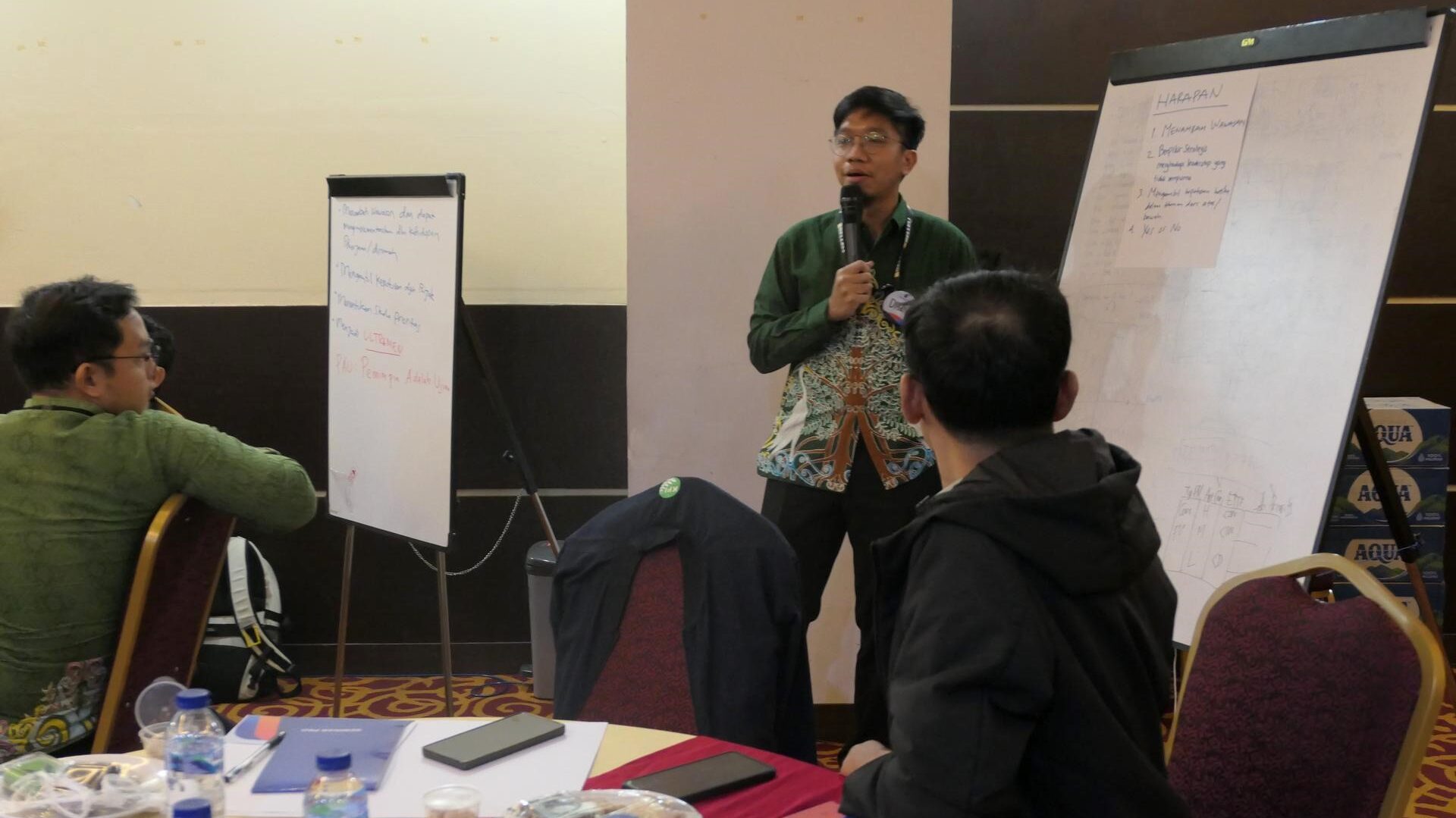 Sharing harapan peserta setelah training