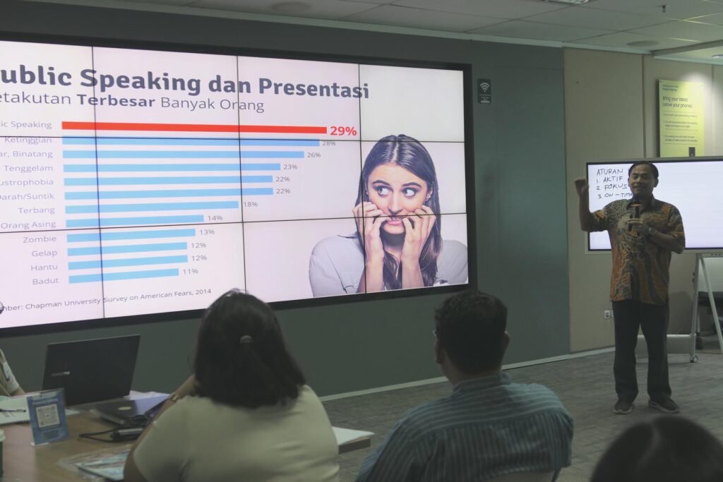 Training The Art of Winning Presentation – PT Samsung Electronics Indonesia Batch 2 3 Pemaparan materi oleh trainer