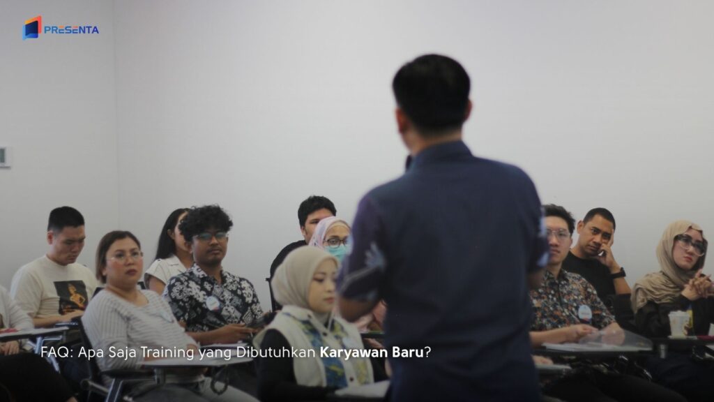 Training yang dibutuhkan karyawan baru sesuai pekerjaan, competency, dan learning journey pada awal masa kerja