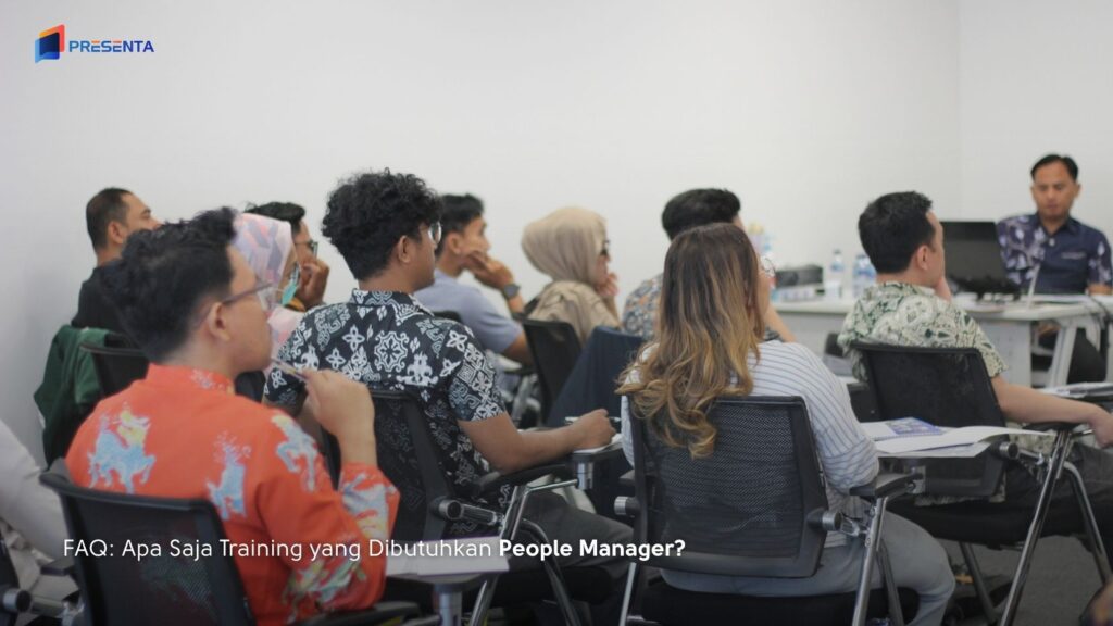 Apa Saja Training yang Dibutuhkan People Manager? 2 Training yang dibutuhkan people manager untuk mengembangkan coaching, feedback, communication, performance management, dan leader