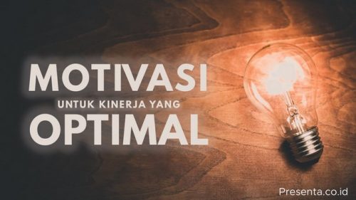 Motivasi Untuk Kinerja yang Optimal 6