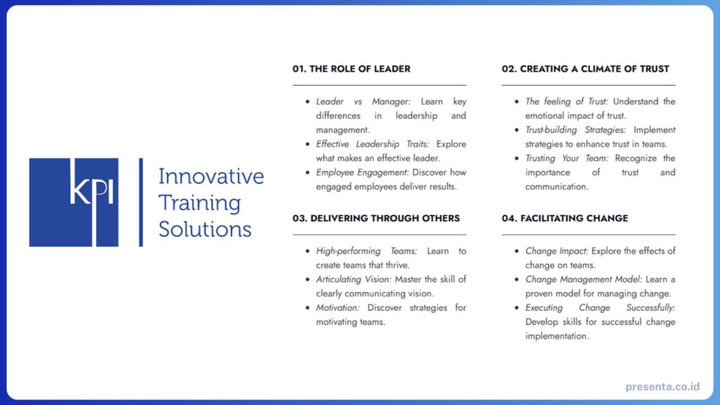 pelatihan supervisory skill