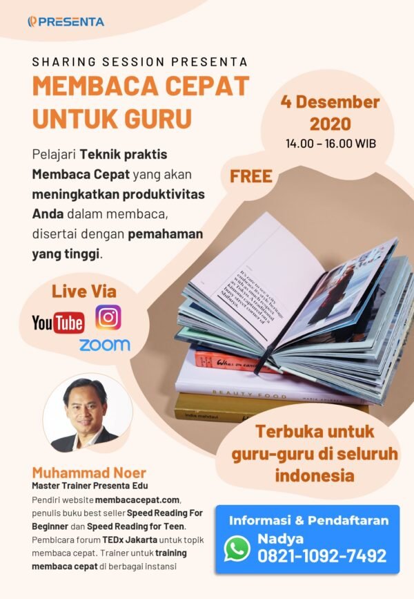 poster membaca cepat untuk guru